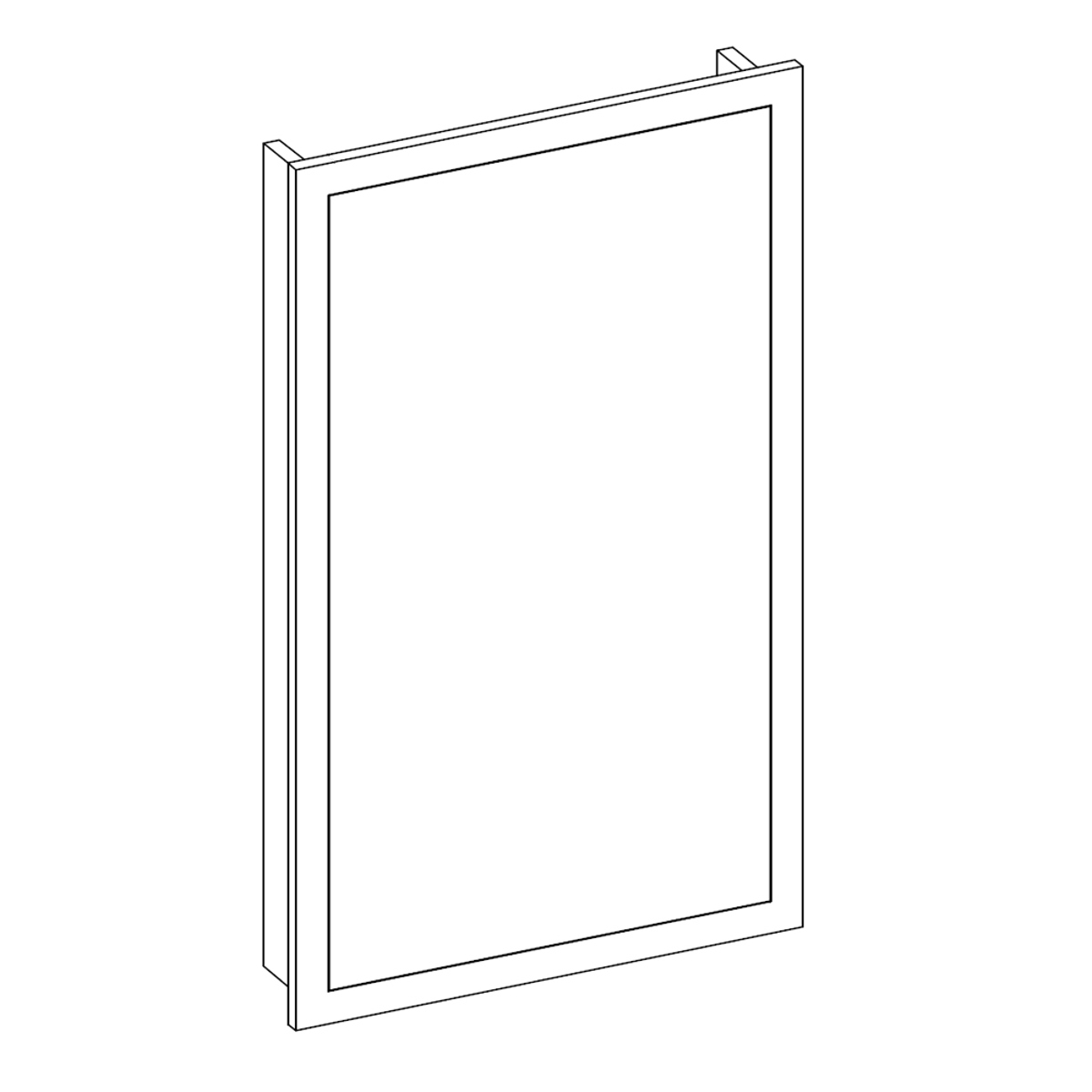 400-MC/MCR Medicine Cabinet, Framed - 400-MC - The Furniture Guild