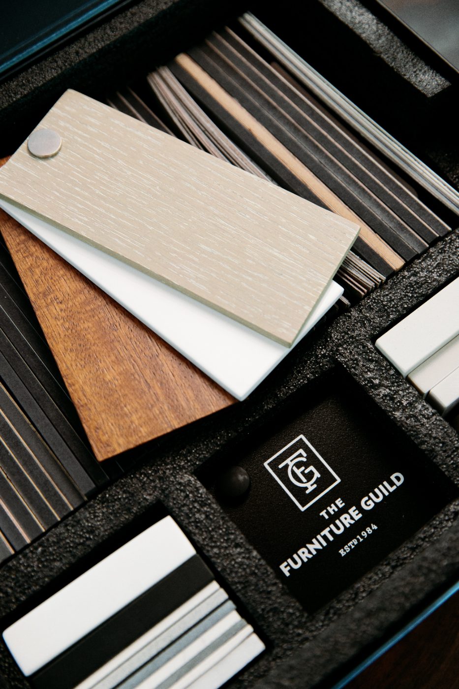 Finish sample box